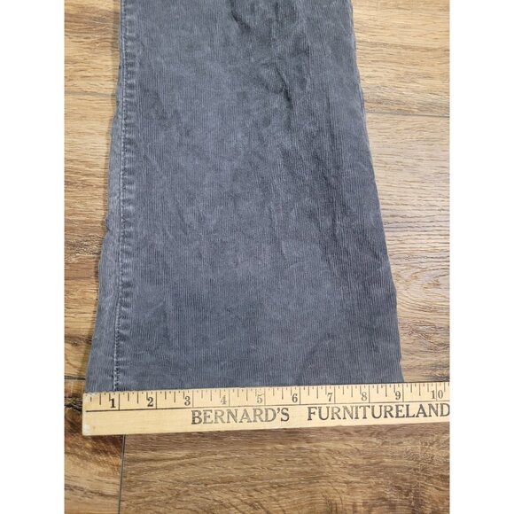 Gap 1969  Perfect Boot Corduroy Pants Jeans Women's Size 28 6 31 Color Pavement - Picture 8 of 13